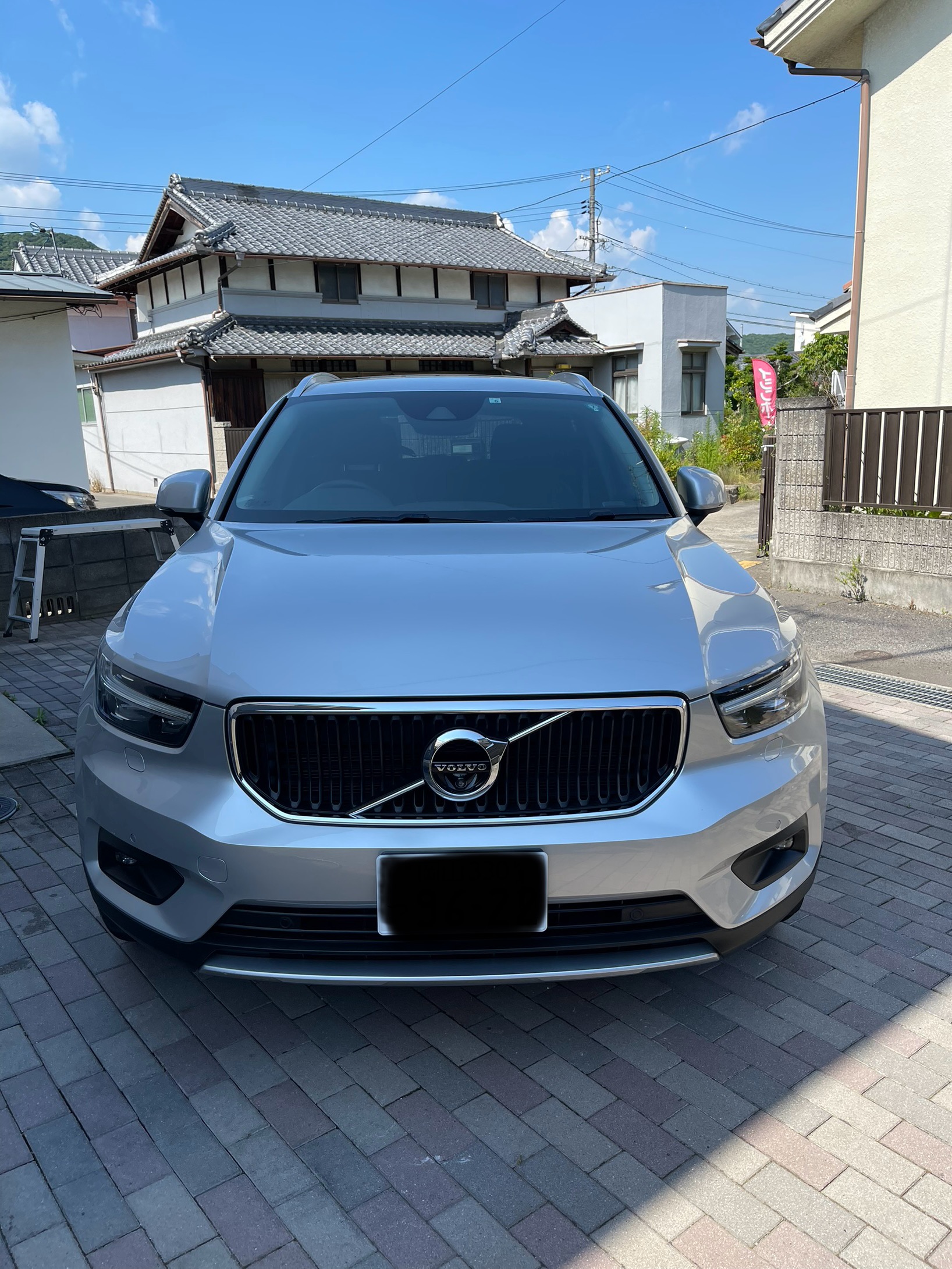 VOLVO XC40 手洗い洗車、樹脂パーツコーティング